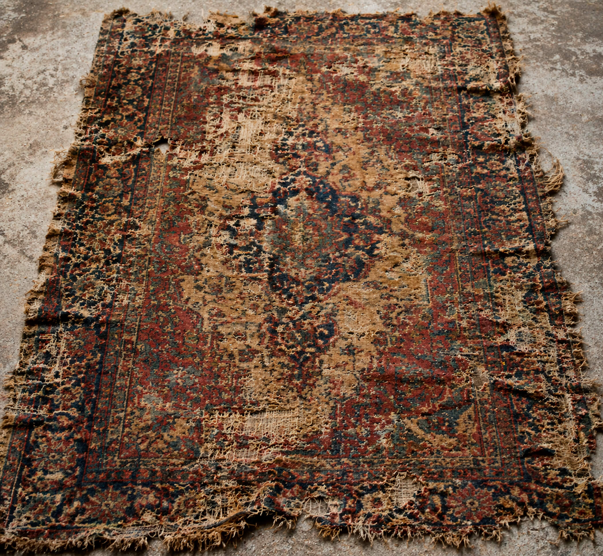 Tapete Rapé: Sinônimo de Antiguidade ou de Má Conservação?