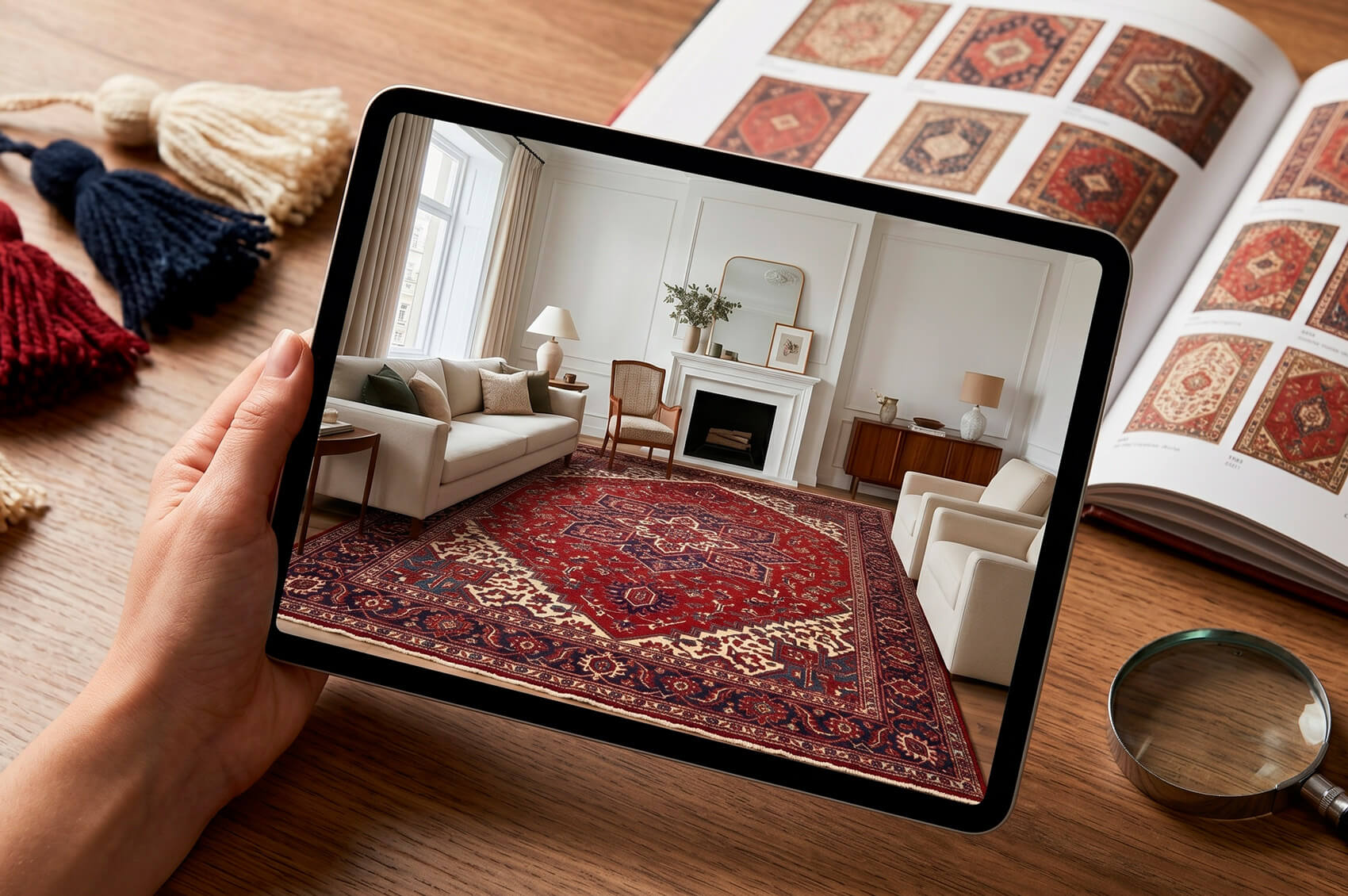 Como combinar seu tapete persa com a decoração