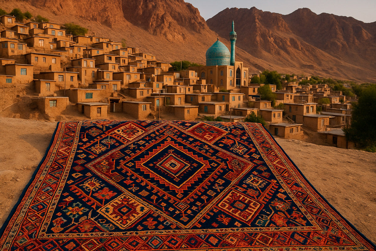 Yalameh, Irã: A expressão geométrica dos povos nômades