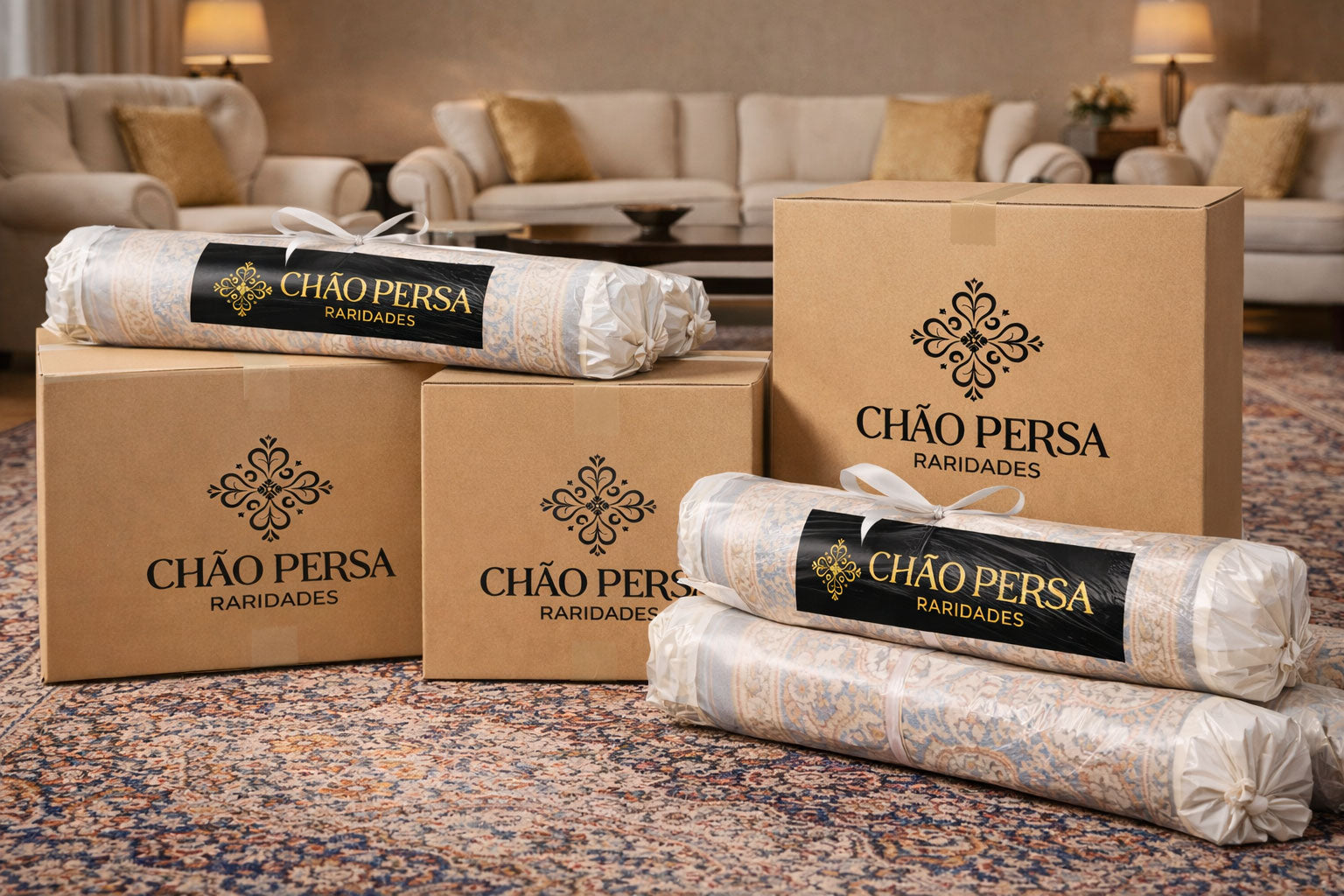 Por Que o Armazenamento e a Embalagem do Seu Tapete Persa Fazem Toda a Diferença