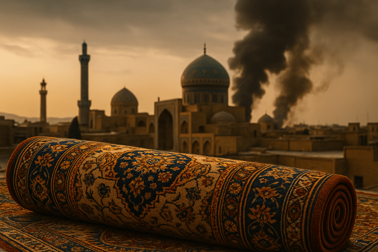 Tapetes de Isfahan: Raridade e Exclusividade em Tempos de Guerra