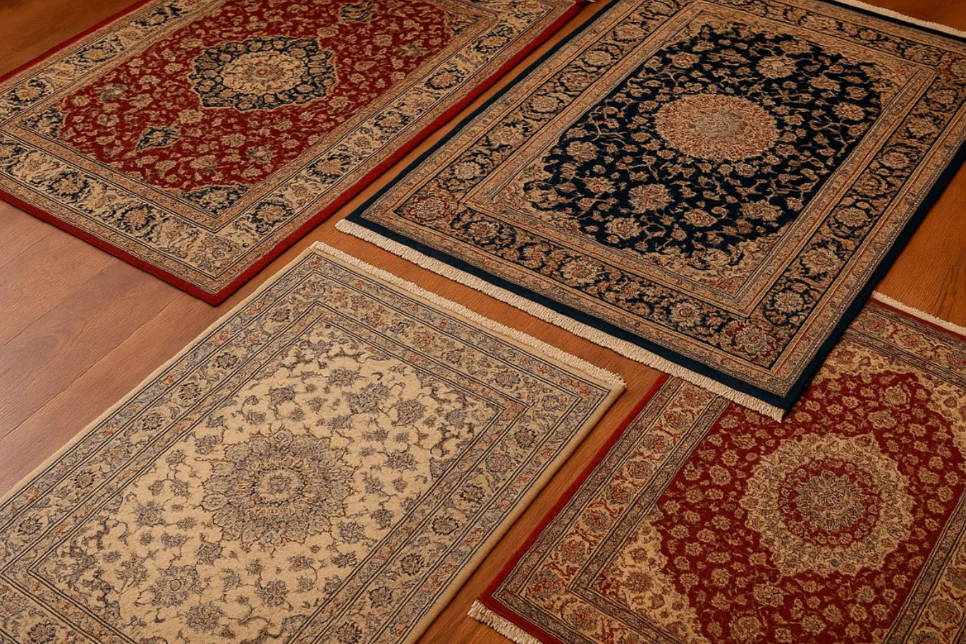 Como Escolher a Cor Ideal de Tapete Persa para Piso de Madeira: Um Guia Elegante para Sua Decoração