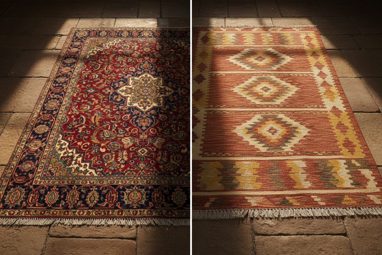 Tapete Persa Oriental e Kilim