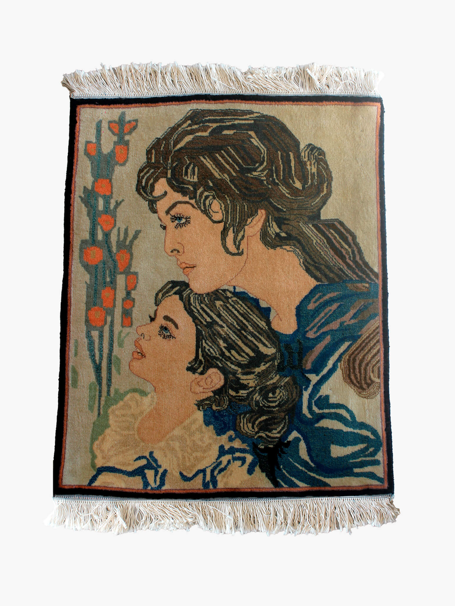 Tapete Persa Tabriz (Raridade Artística) 61x49cm