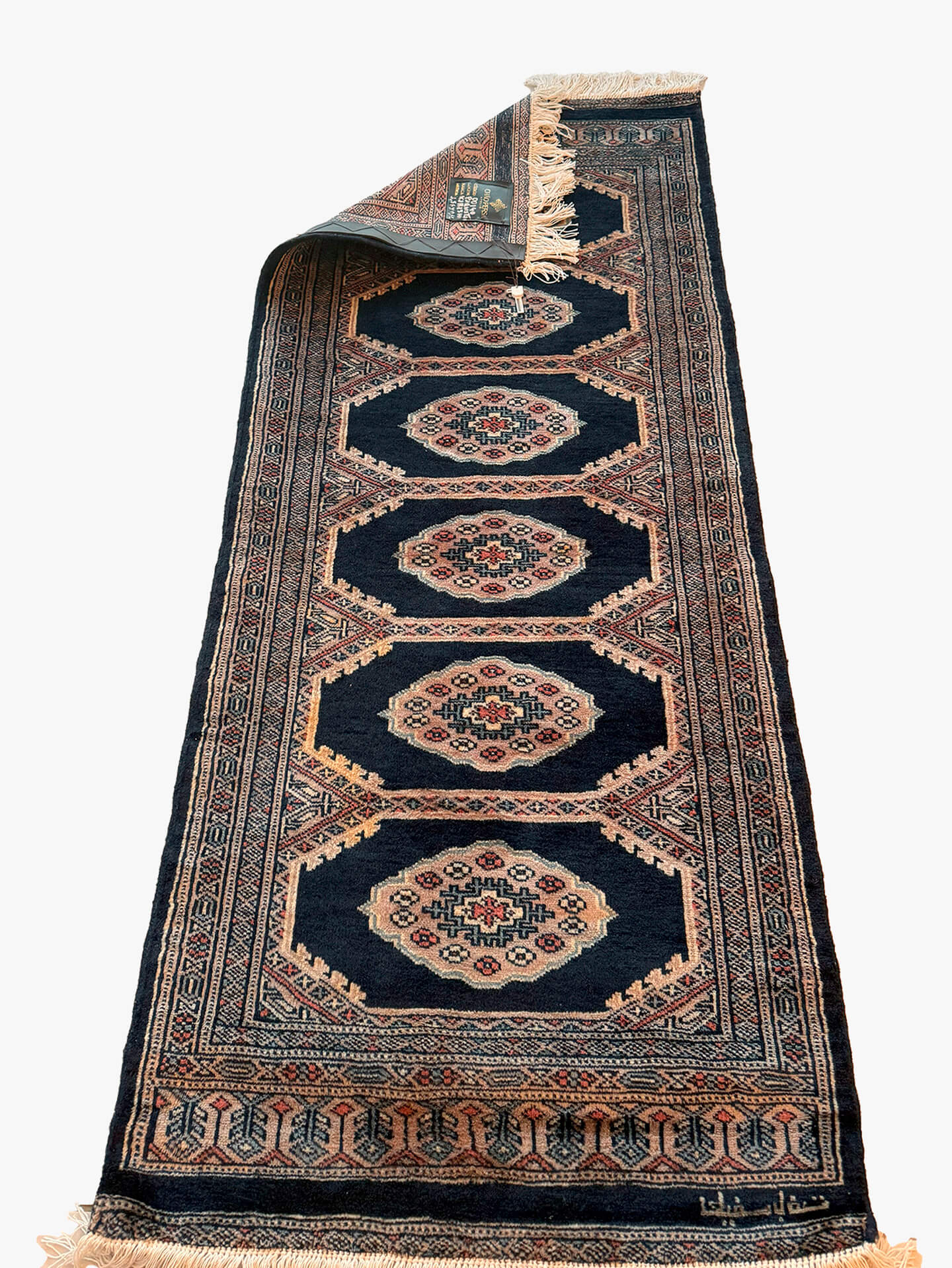 Passadeira Paquistanesa Karachi 156×66cm (Assinada)