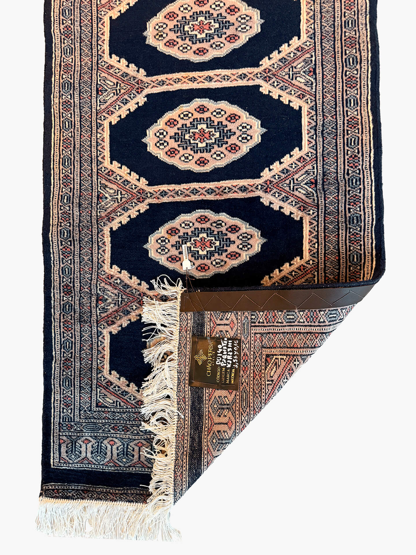 Passadeira Paquistanesa Karachi 156×66cm (Assinada)