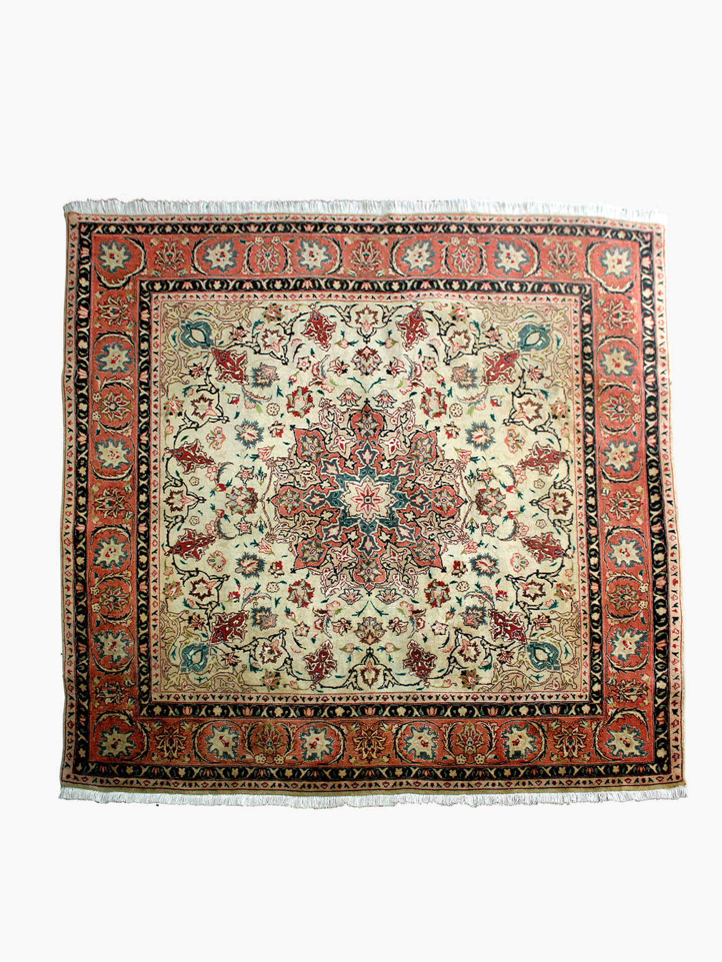 Tapete Tabriz Quadrado 150x150cm