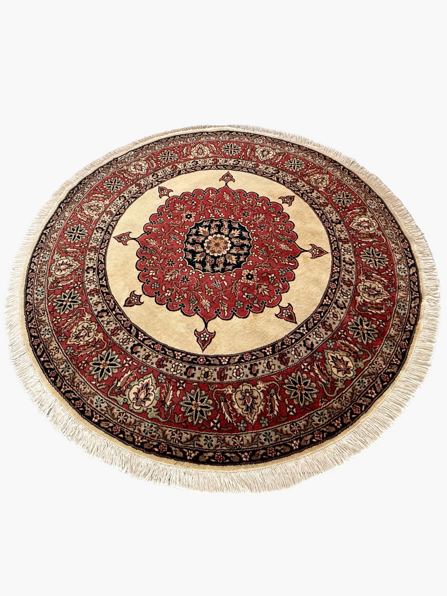 Tapete Tabriz Redondo 225cm (diâmetro)