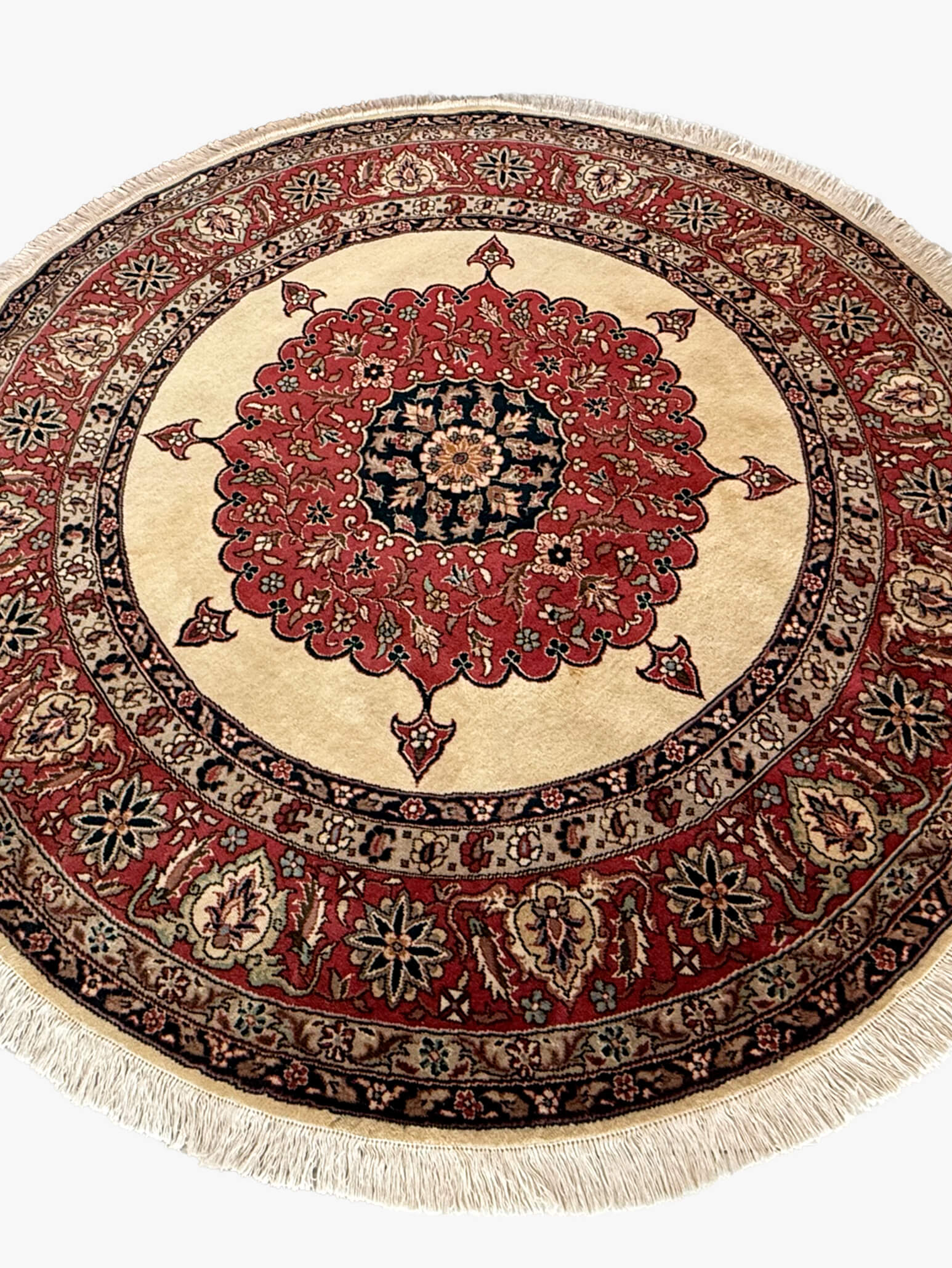 Tapete Tabriz Redondo 225cm (diâmetro)