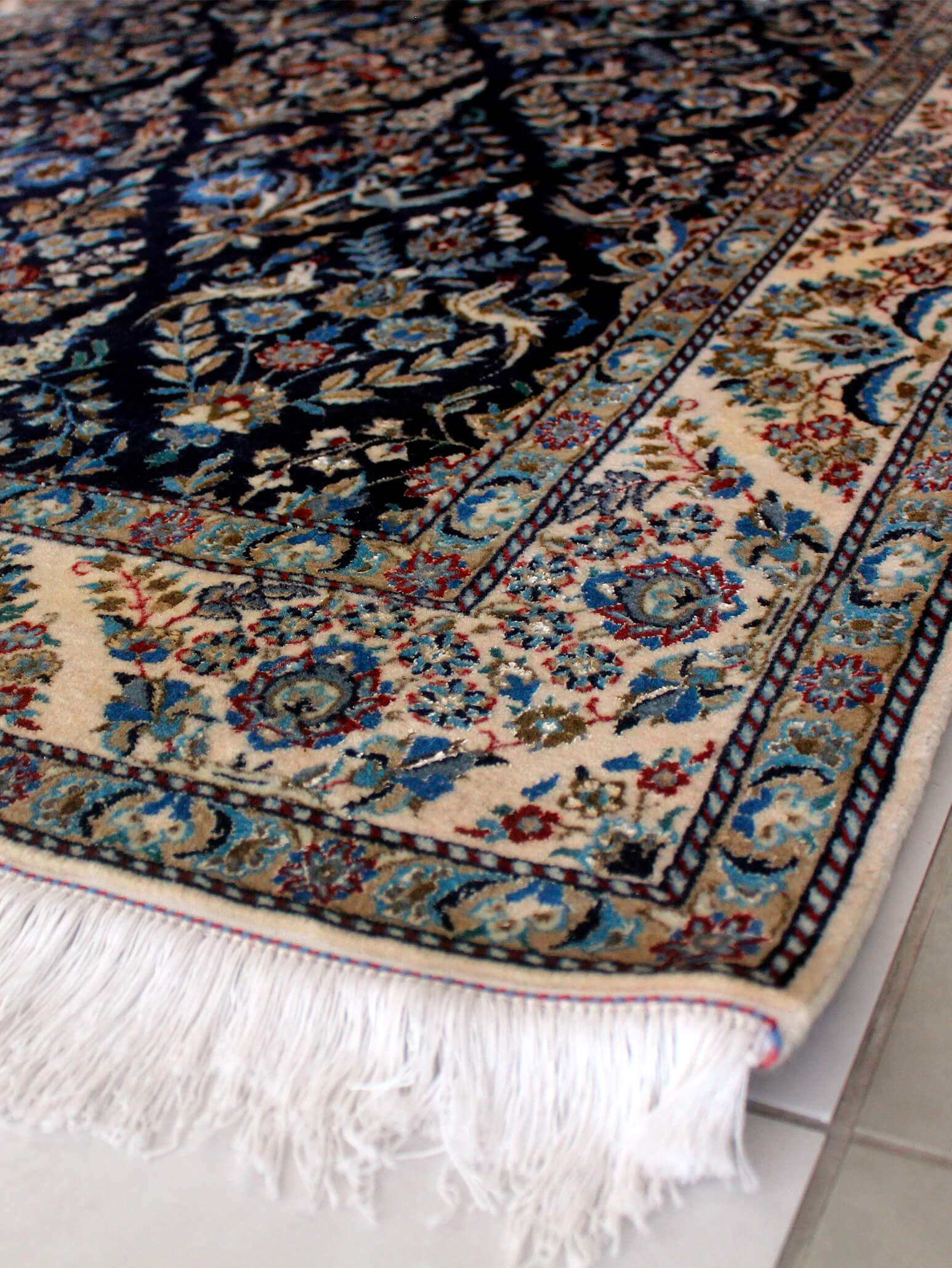 Dupla de Tapetes Nain “Habibian” (204×126cm e 202x130cm)