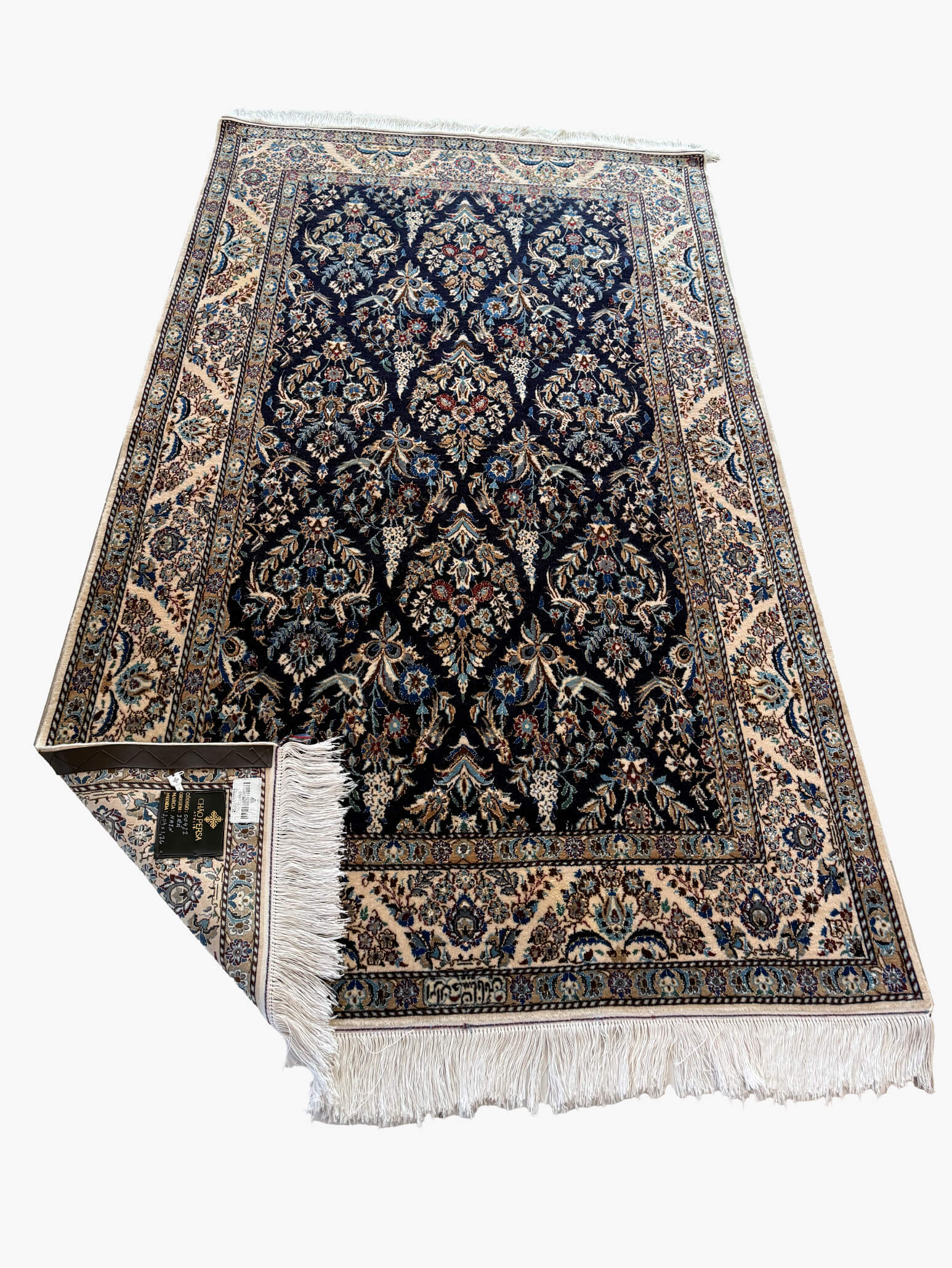 Dupla de Tapetes Nain “Habibian” (204×126cm e 202x130cm)