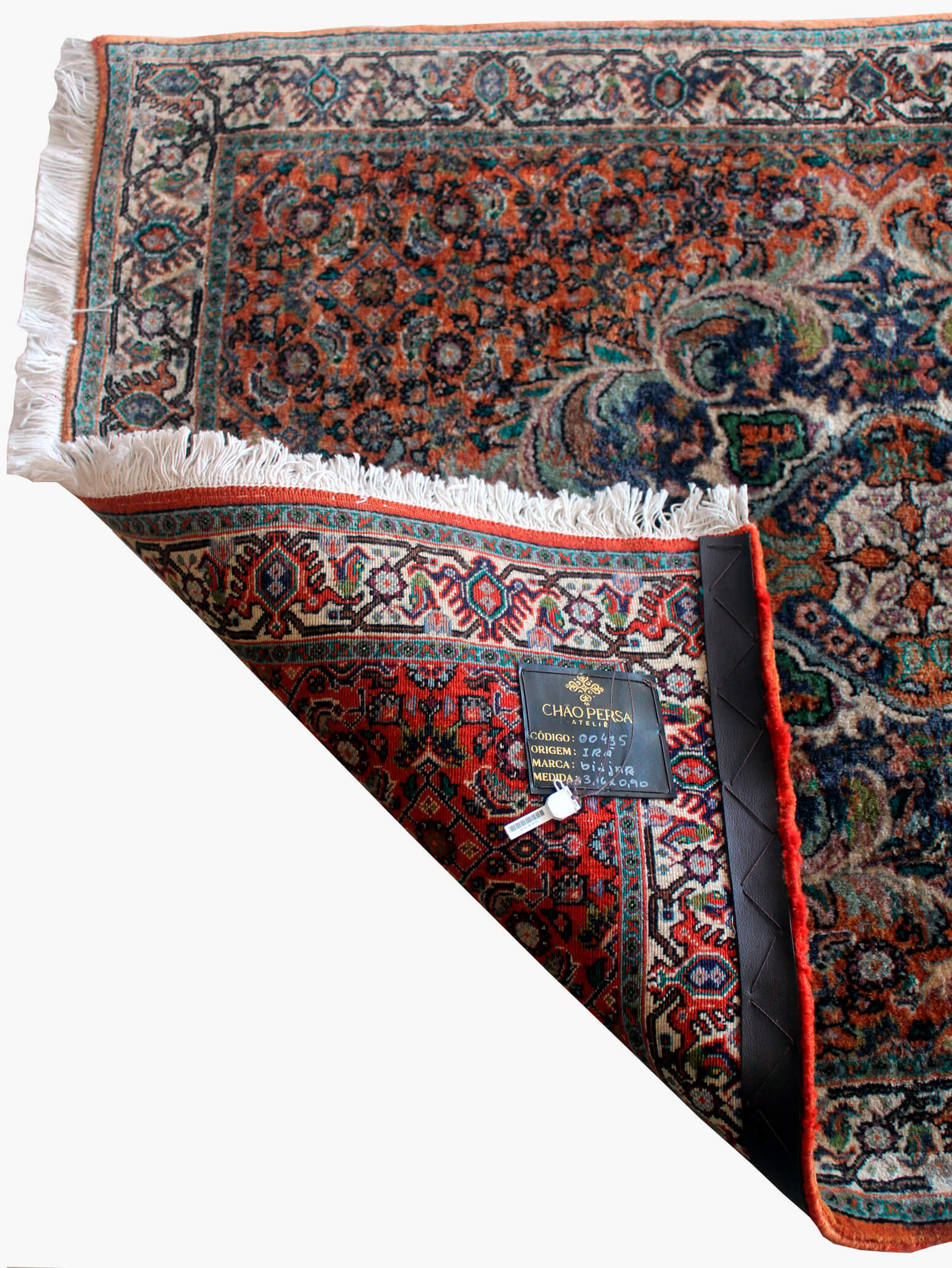 Passadeira Bidjar Trama de Ferro 316x90cm