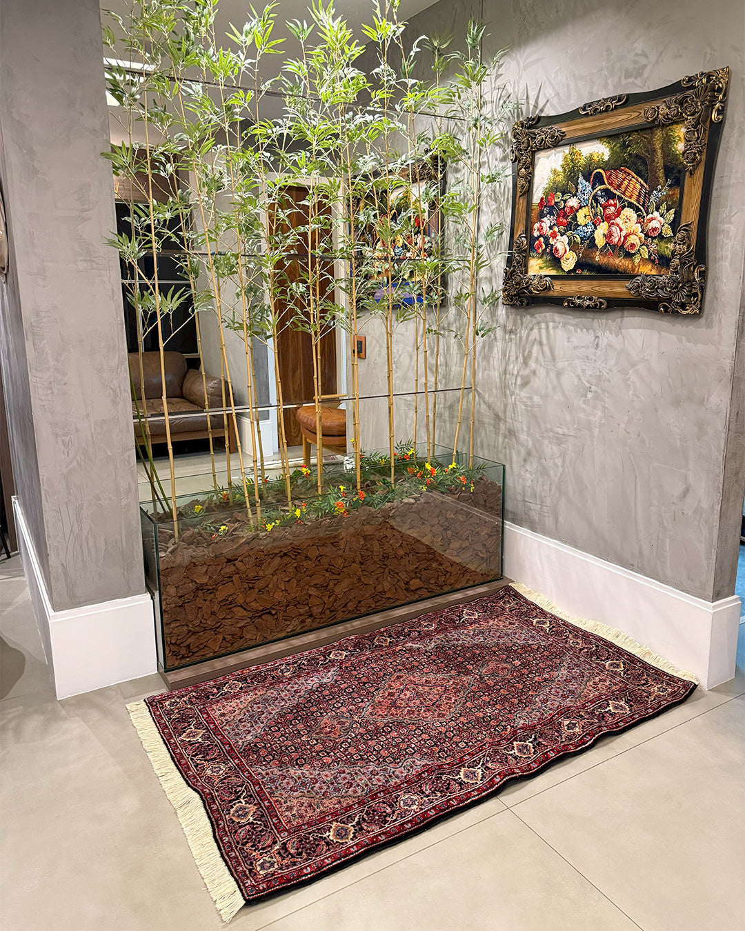 Tapete Persa Tabriz 150x90cm