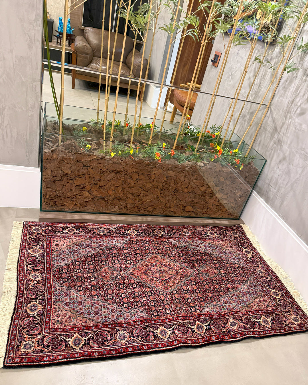 Tapete Persa Tabriz 150x90cm