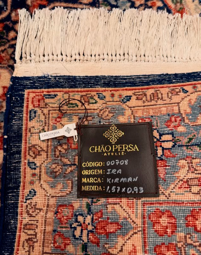 Tapete Persa Kirman – Elegância Clássica Iraniana 157×93cm