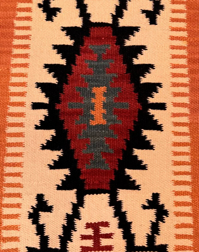Kilim Tribal - Geometria Ancestral 259×77cm