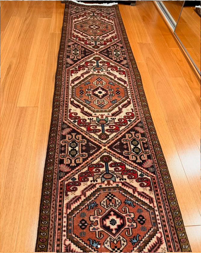 Passadeira Persa Ardebil - Autenticidade Tribal Iraniana 60×290cm