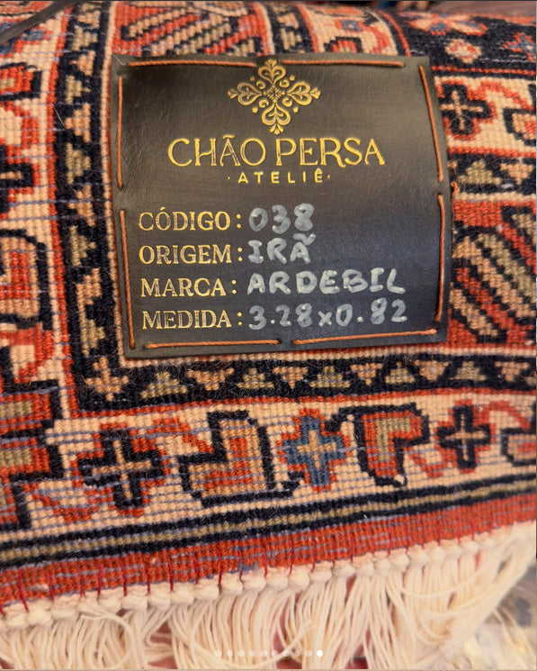 Passadeira Persa Ardebil - 3,28 x 0,82 m