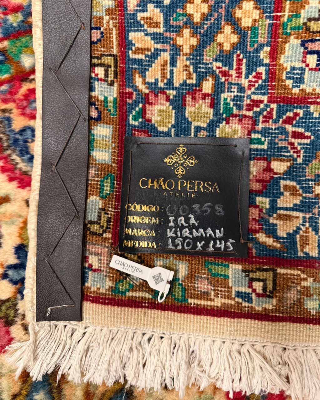 Tapete Persa Kirman 1,50×1,45m