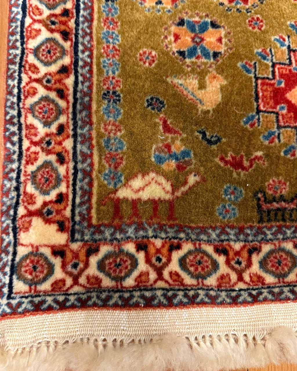 Tapete Persa Kashghai – 0,99×0,69m