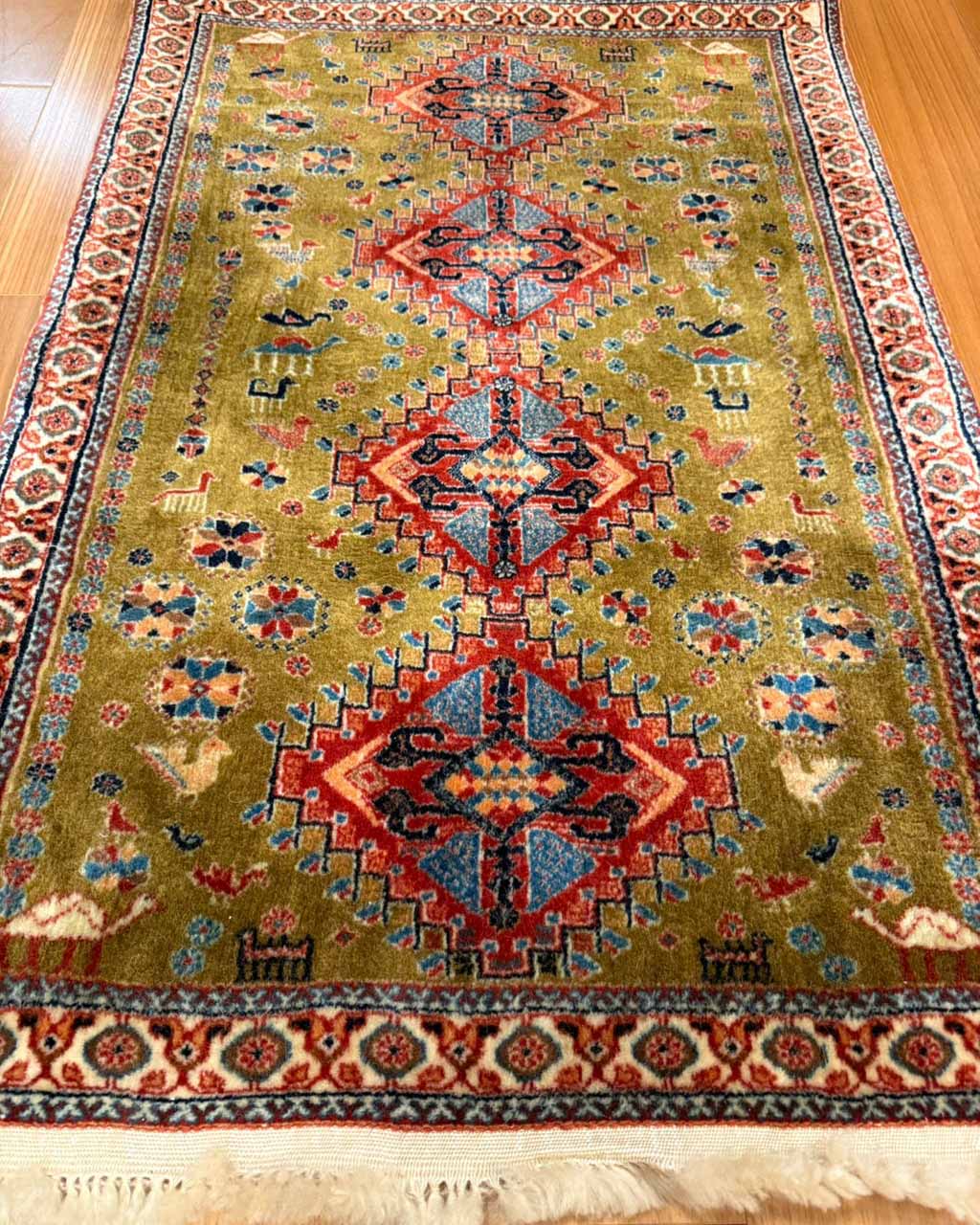 Tapete Persa Kashghai – 0,99×0,69m