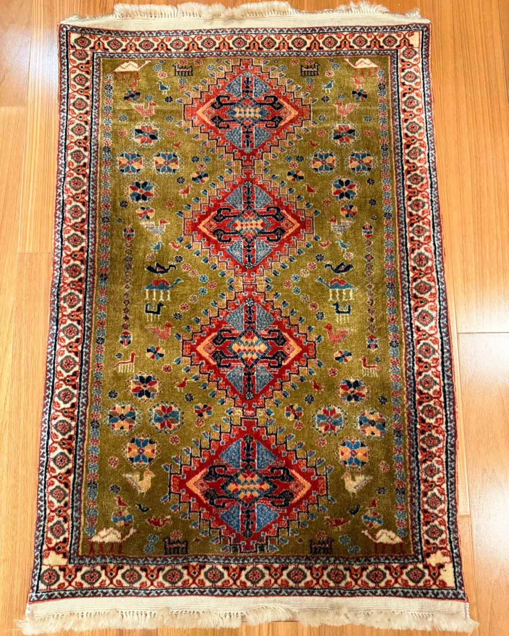 Tapete Persa Kashghai – 0,99×0,69m