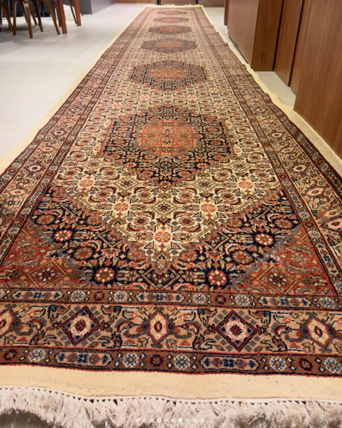 Passadeira Indiana Agra (Grande Formato) - 8,55 × 1,30 m