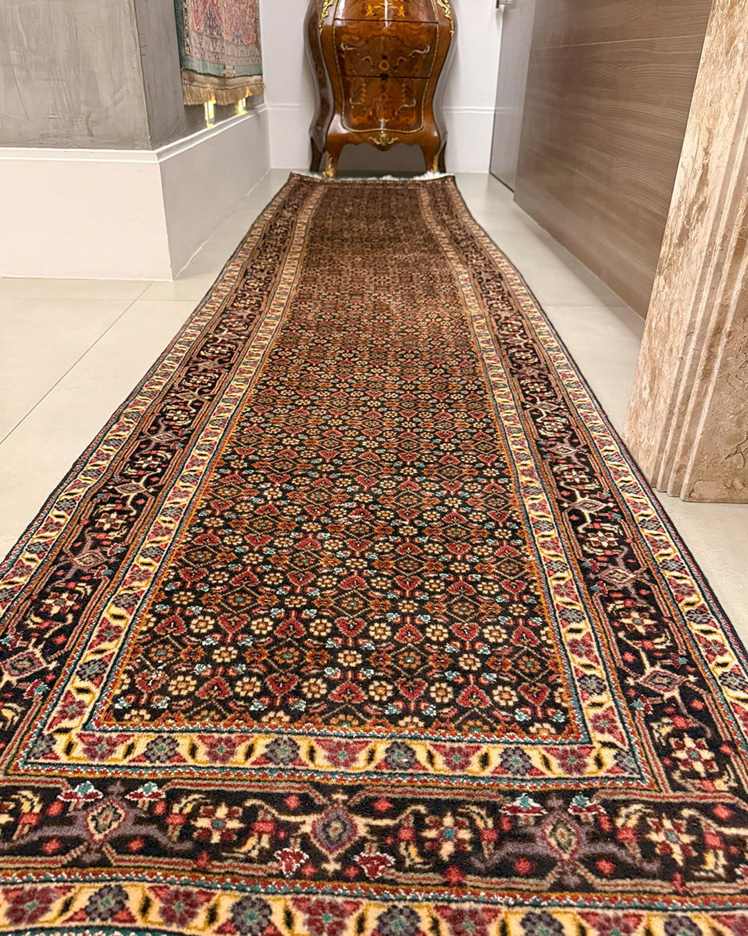 Passadeira Persa Tabriz 334x94cm