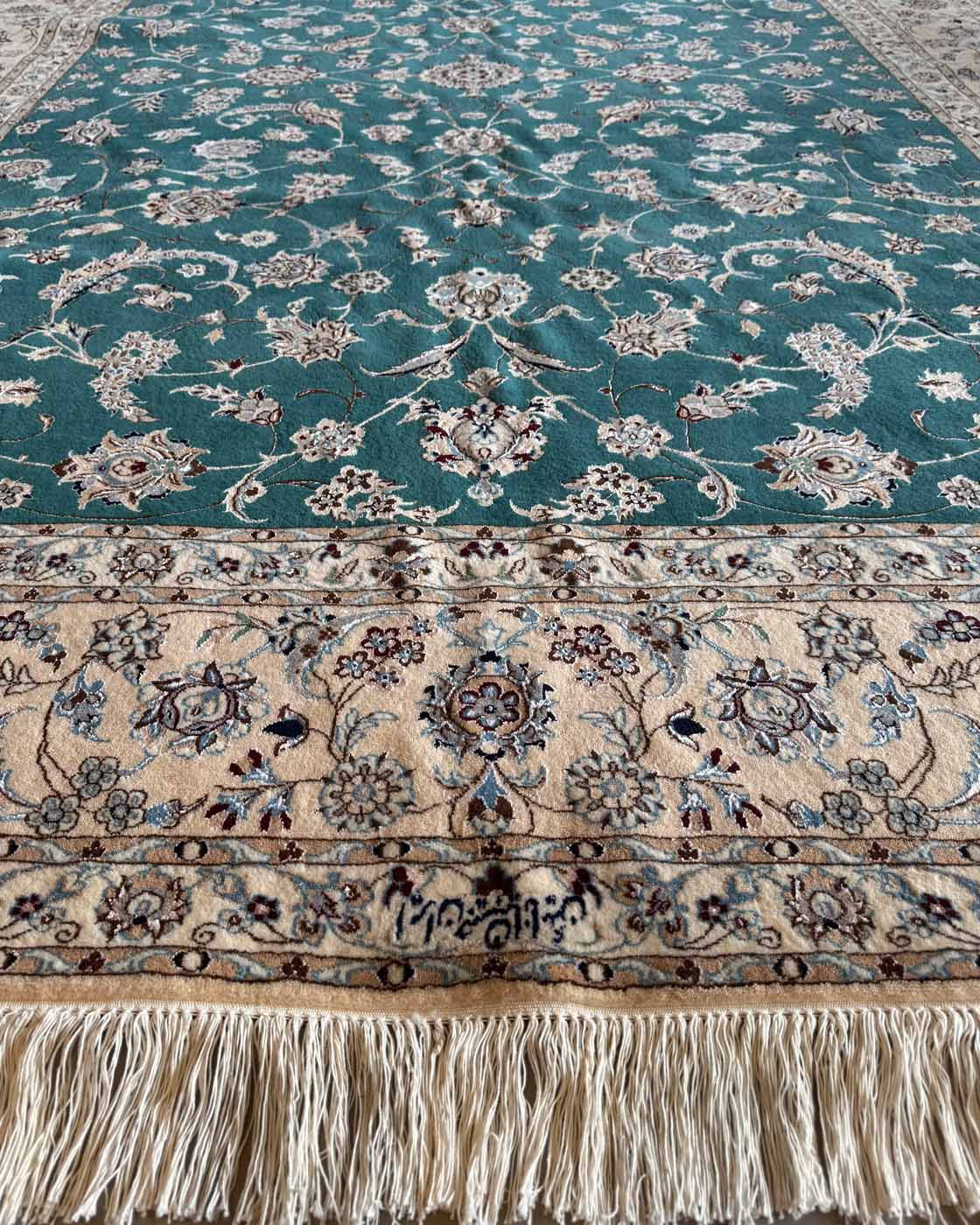 Tapete Persa Nain Habibian Assinado - 3,00×2,10m