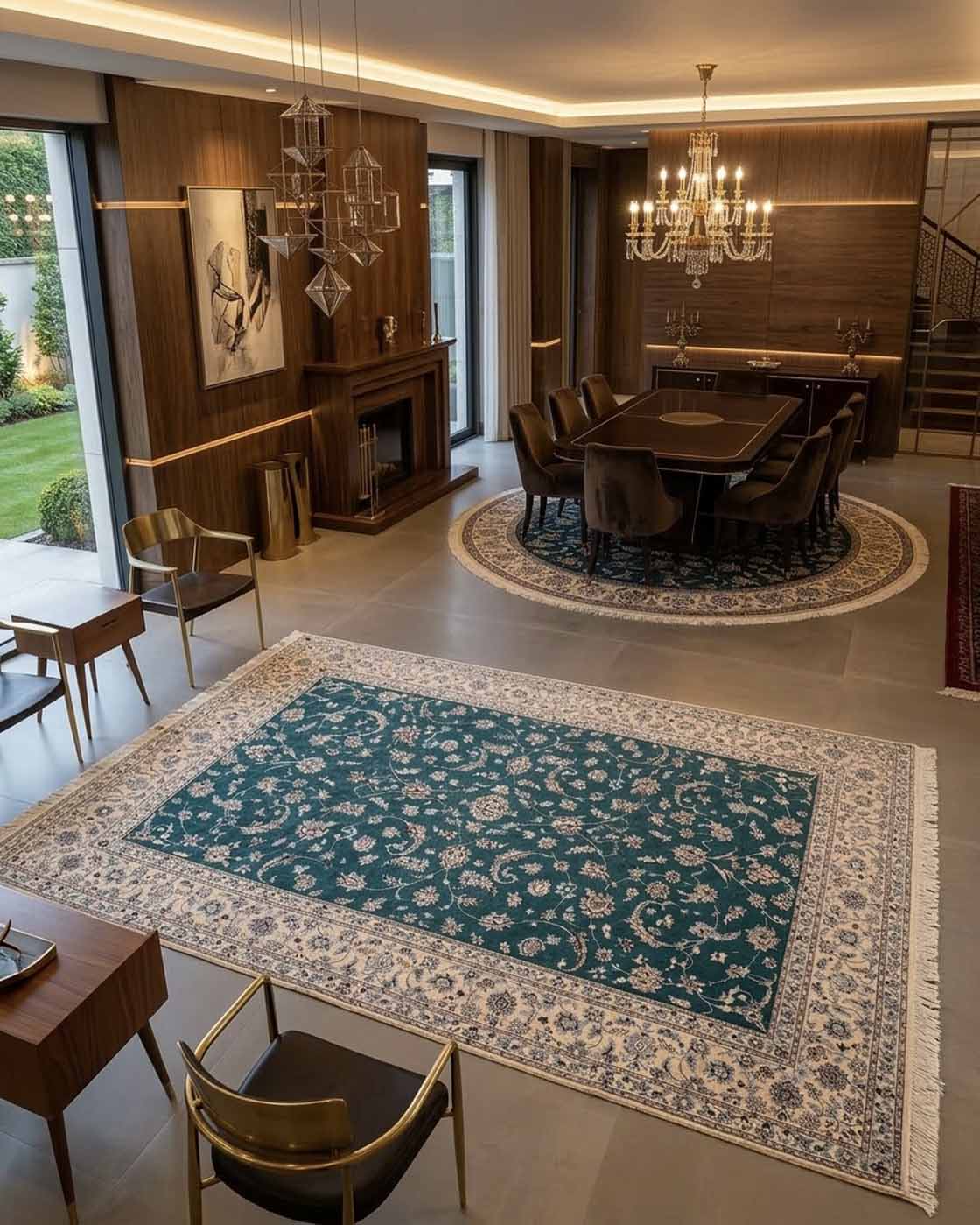 Tapete Persa Nain Habibian Assinado - 3,00×2,10m