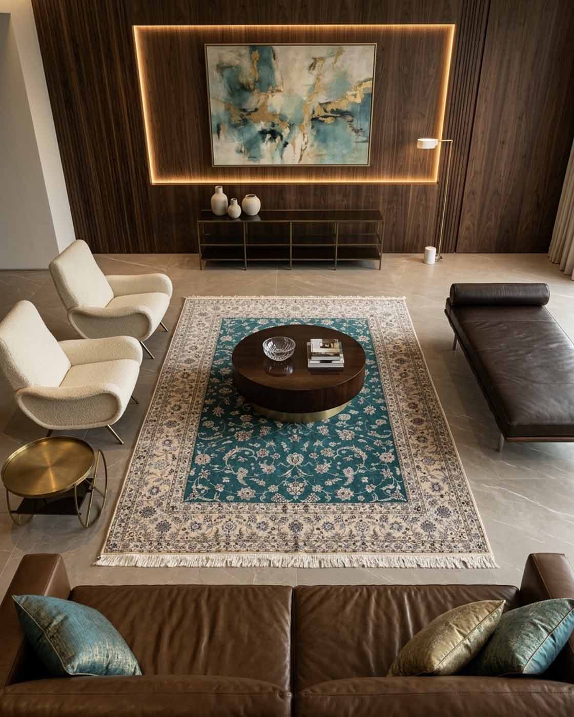 Tapete Persa Nain Habibian Assinado - 3,00×2,10m