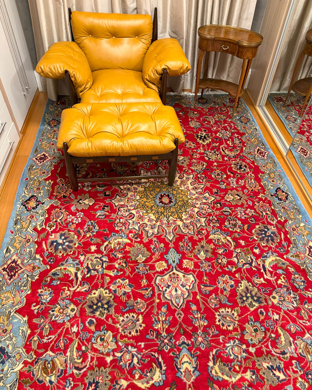 Tapete Persa Najafabad (vermelho Imperial) 294x197cm