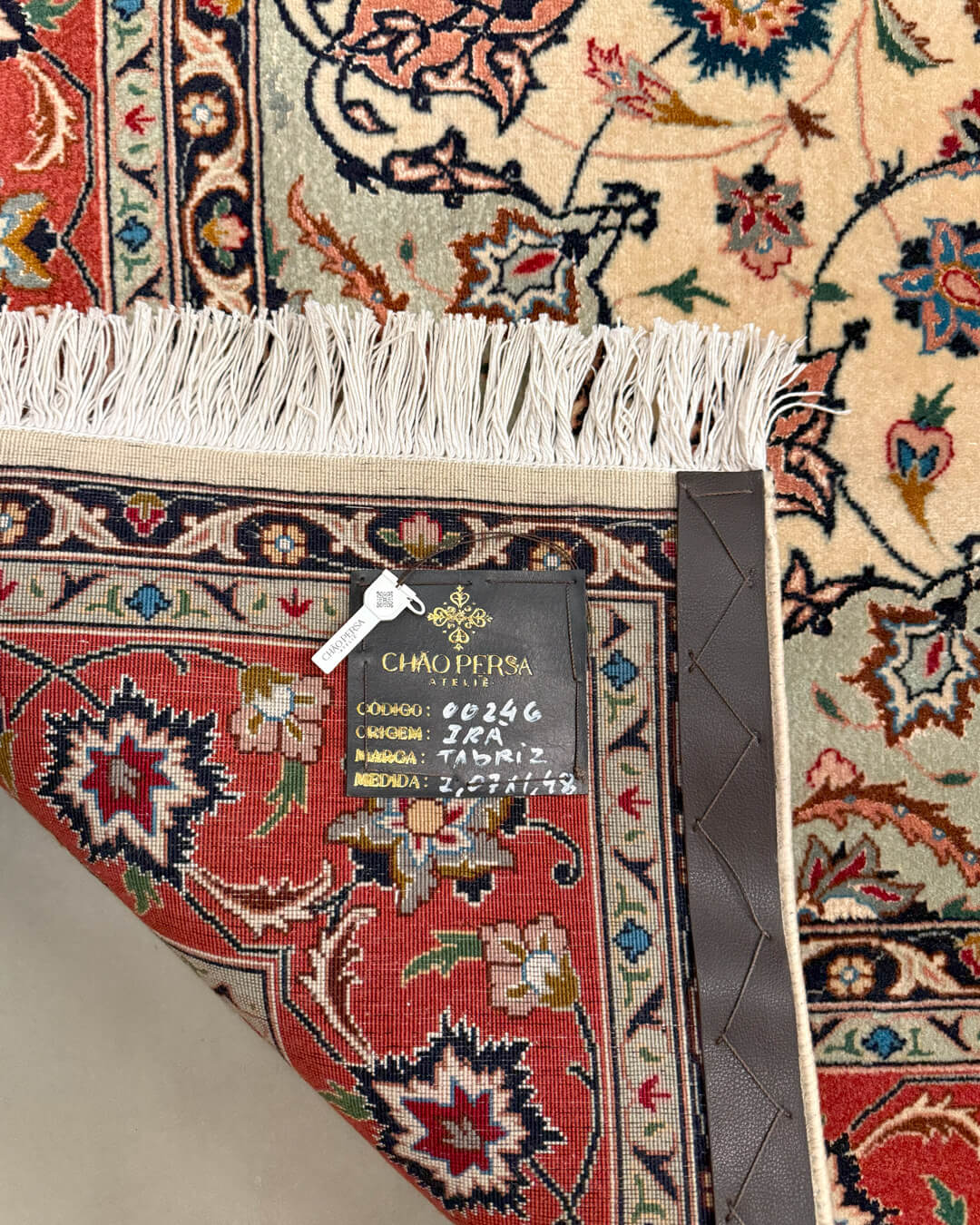 Tapete Persa Tabriz (vintage) 207×143cm
