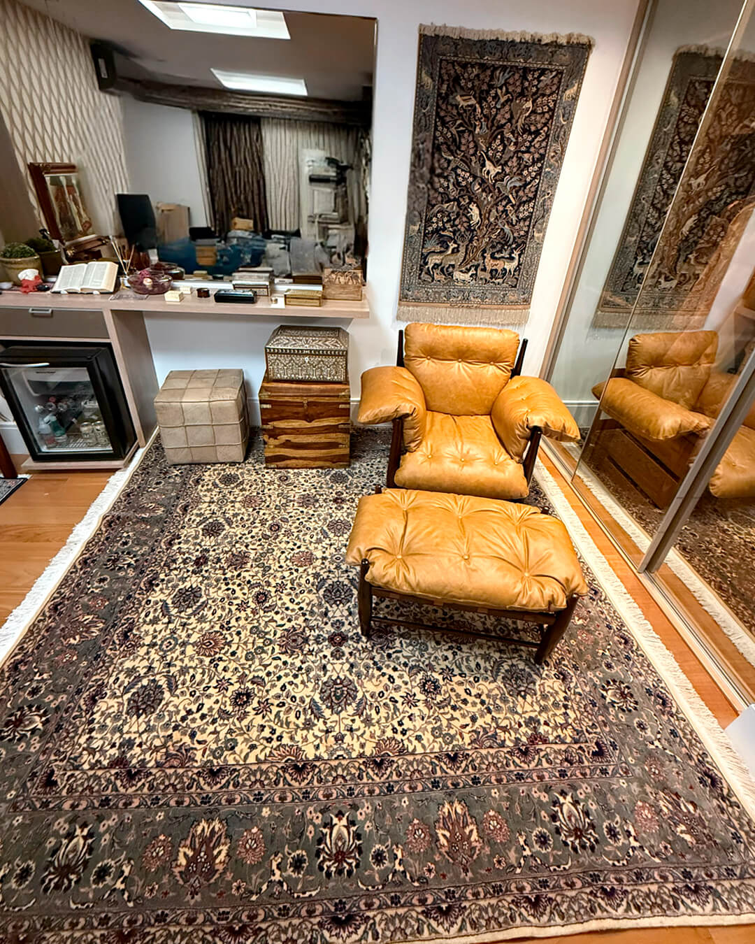 Tapete Persa Isfahan (quadrado) 247x247cm