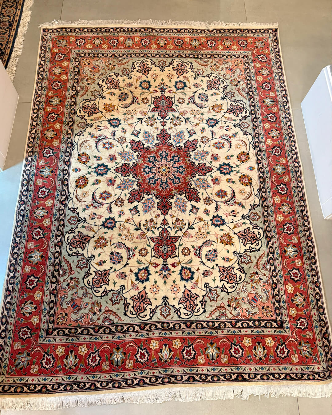 Tapete Persa Tabriz (vintage) 207×143cm