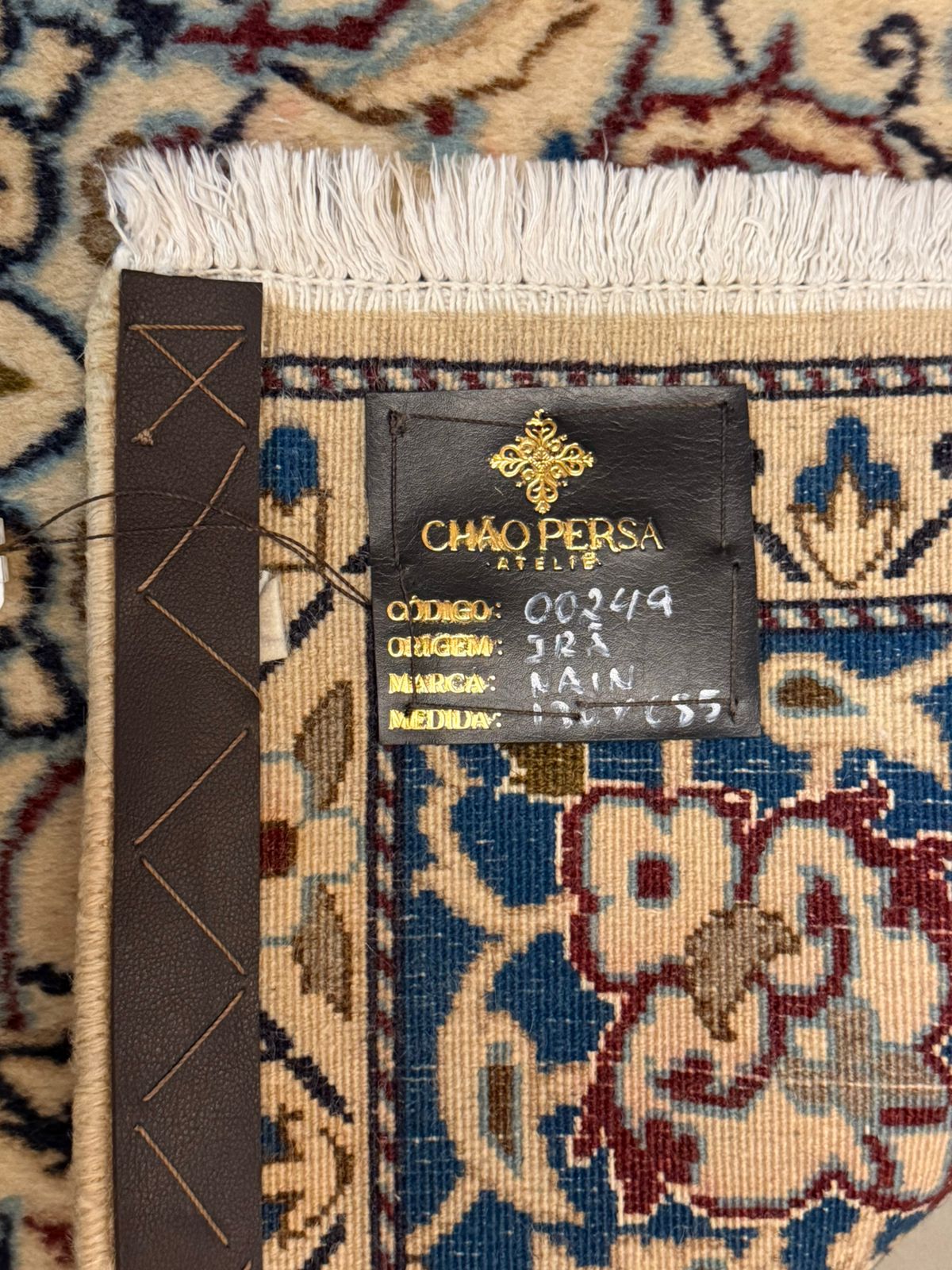 Tapete Persa Nain 1,21 x 0,85 m