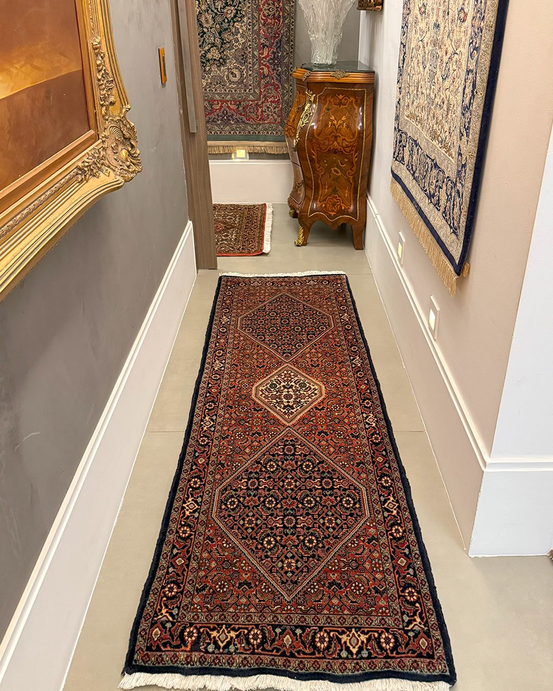 Passadeira Persa Bidjar 193x64cm