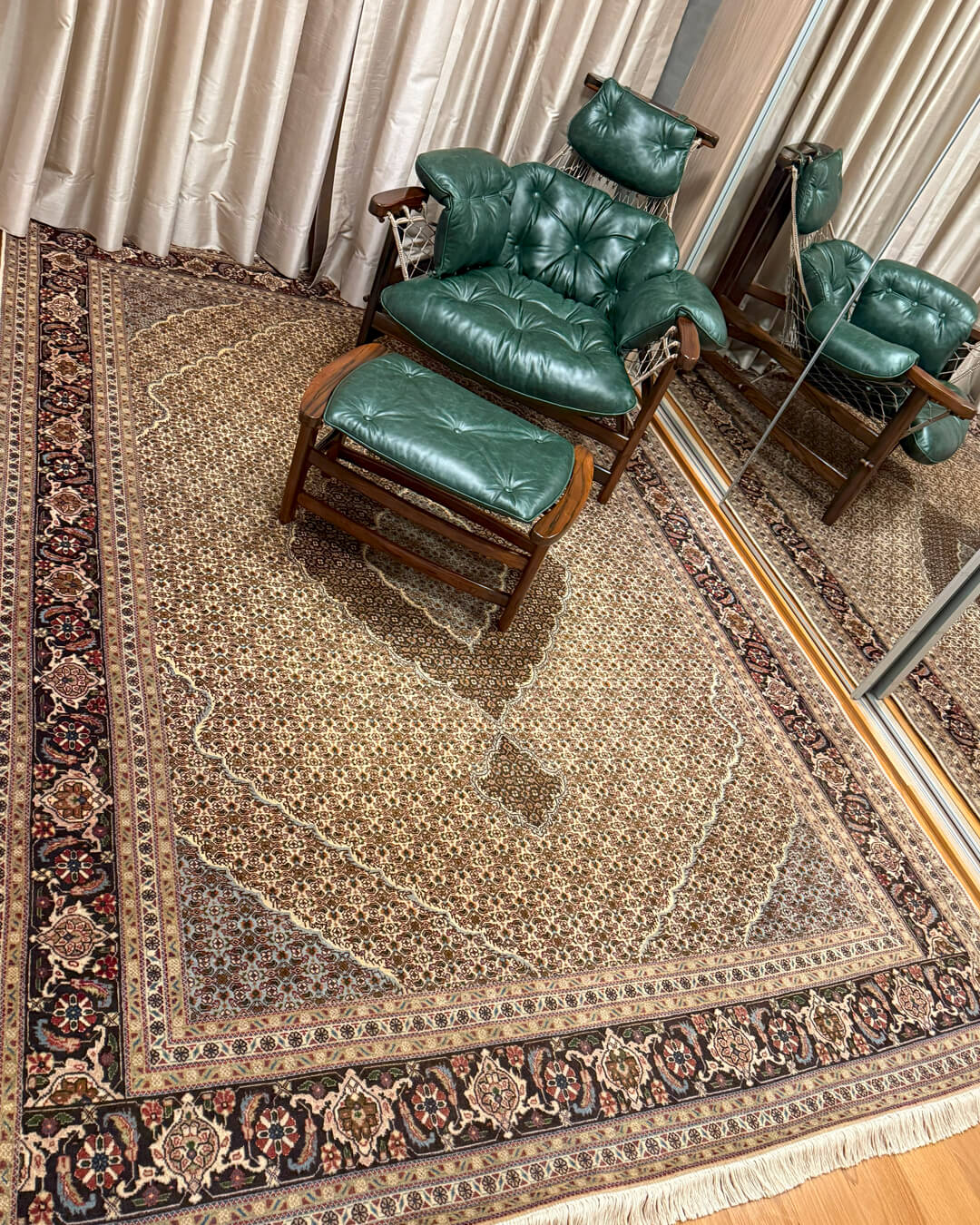 Tapete Persa Tabriz Mahi 296x201cm