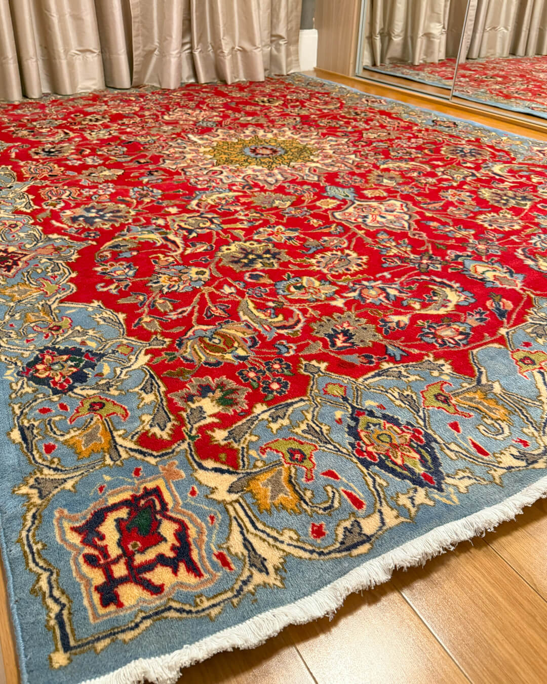 Tapete Persa Najafabad (vermelho Imperial) 294x197cm