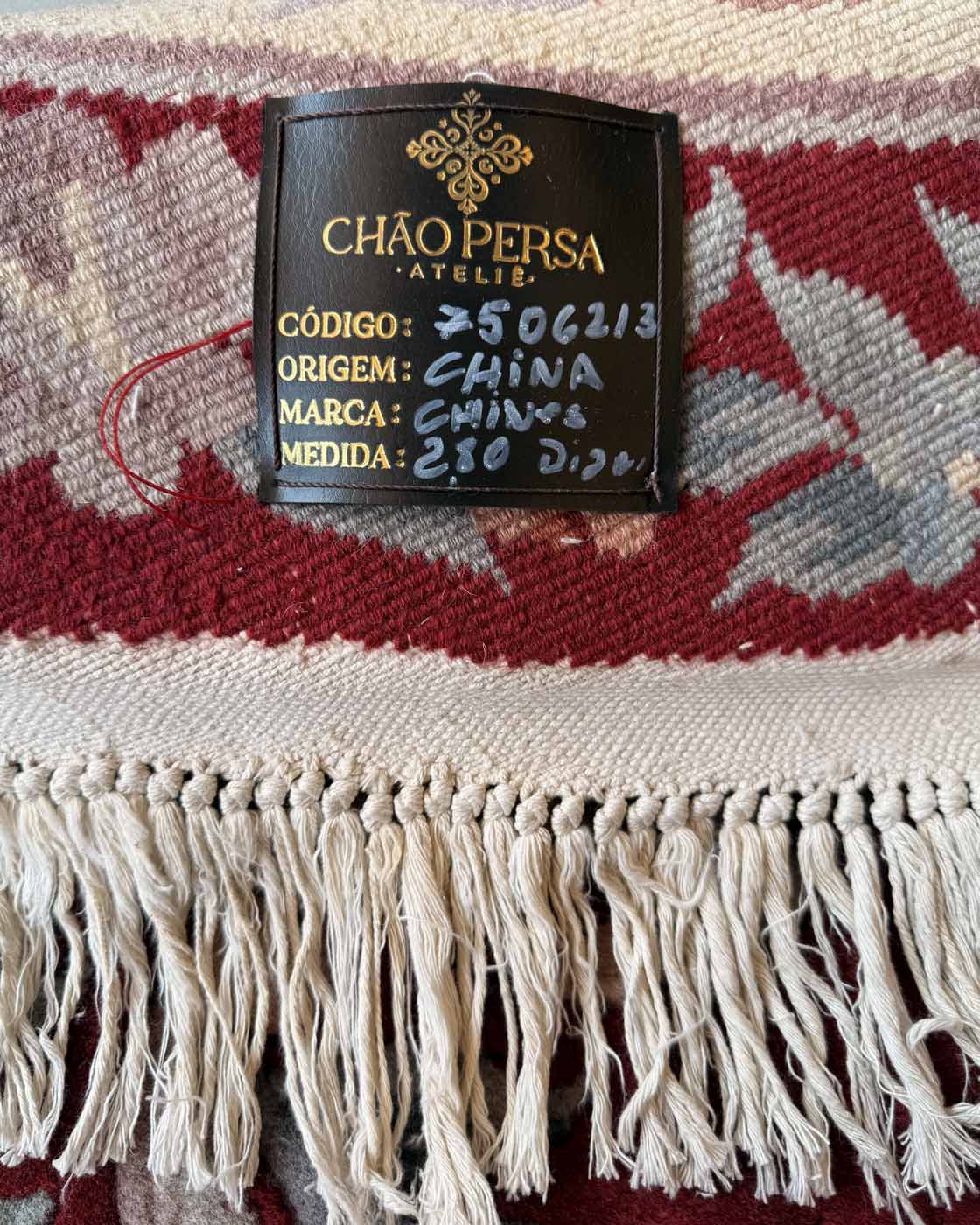 Tapete Chinês Redondo – Medalhão Floral Clássico 2,50 m
