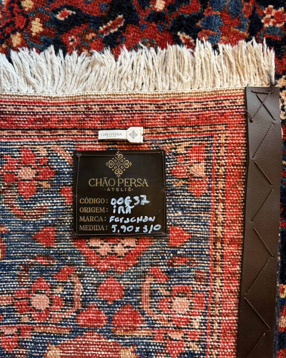 Tapete Persa Feraghan Palaciano – Clássico Floral 5,90 × 3,10 m