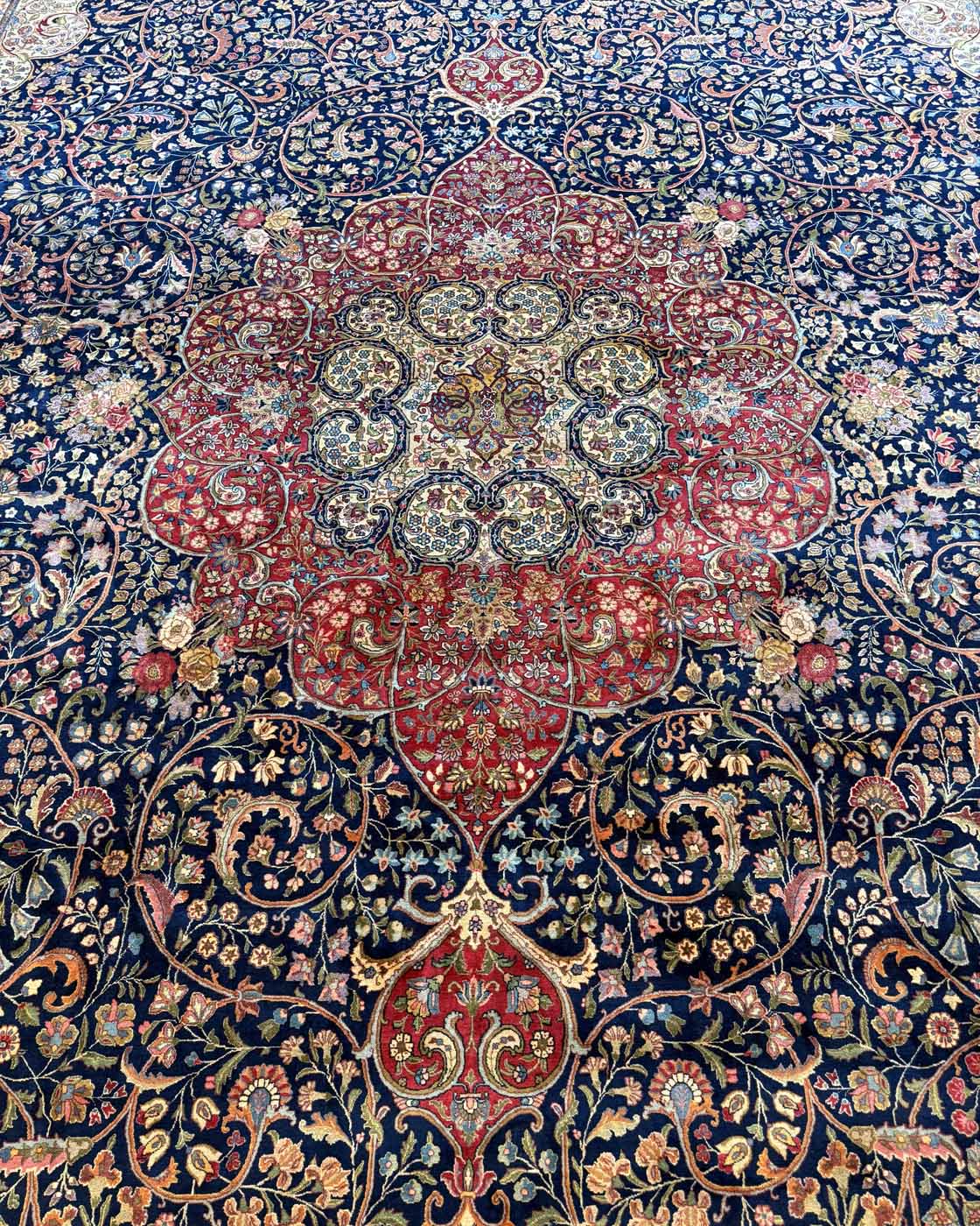 Tapete Persa Isfahan Palaciano – 6,00 × 4,00 m