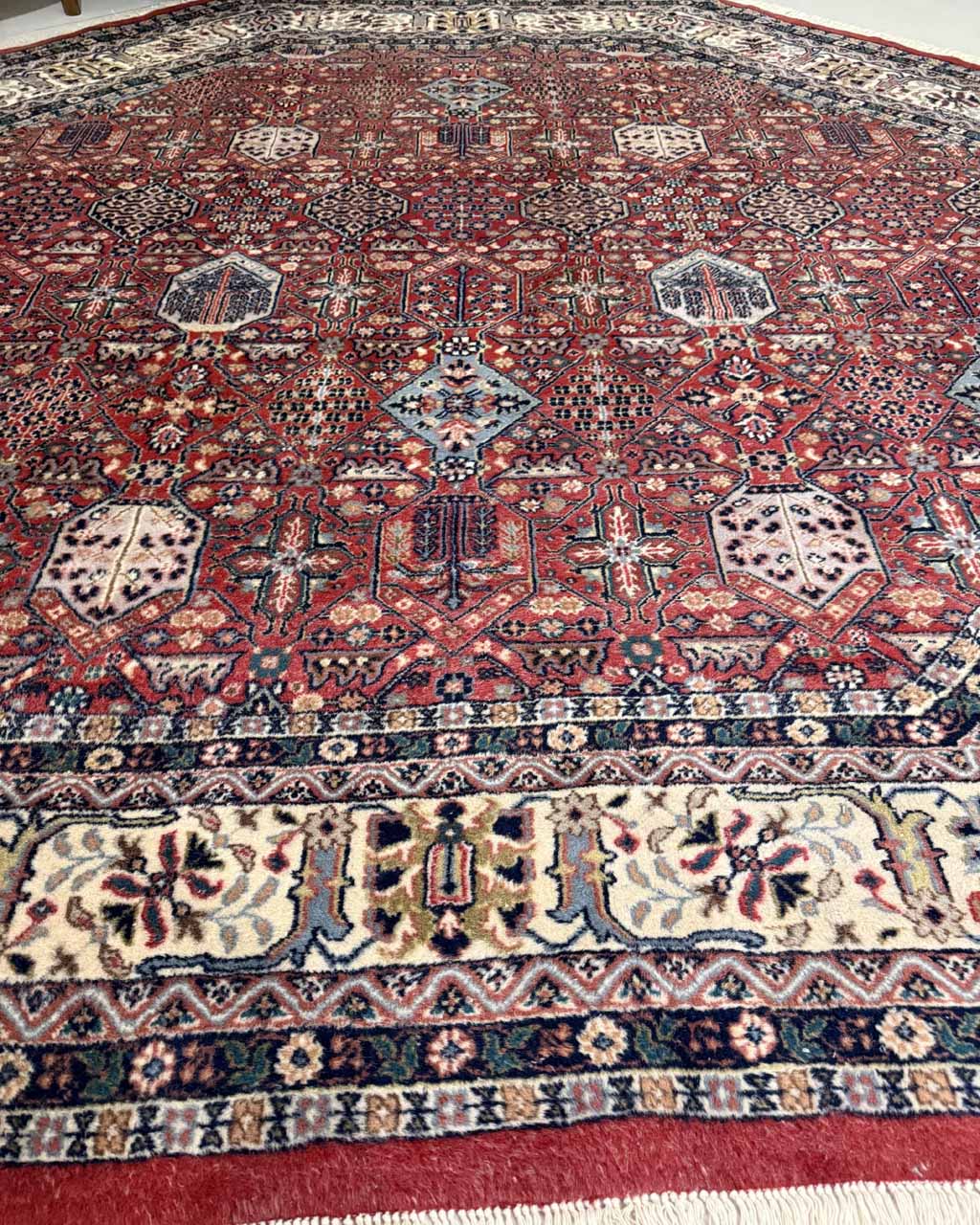 Tapete Persa Tabriz Octogonal (Raridade Excepcional) - 2,84 m