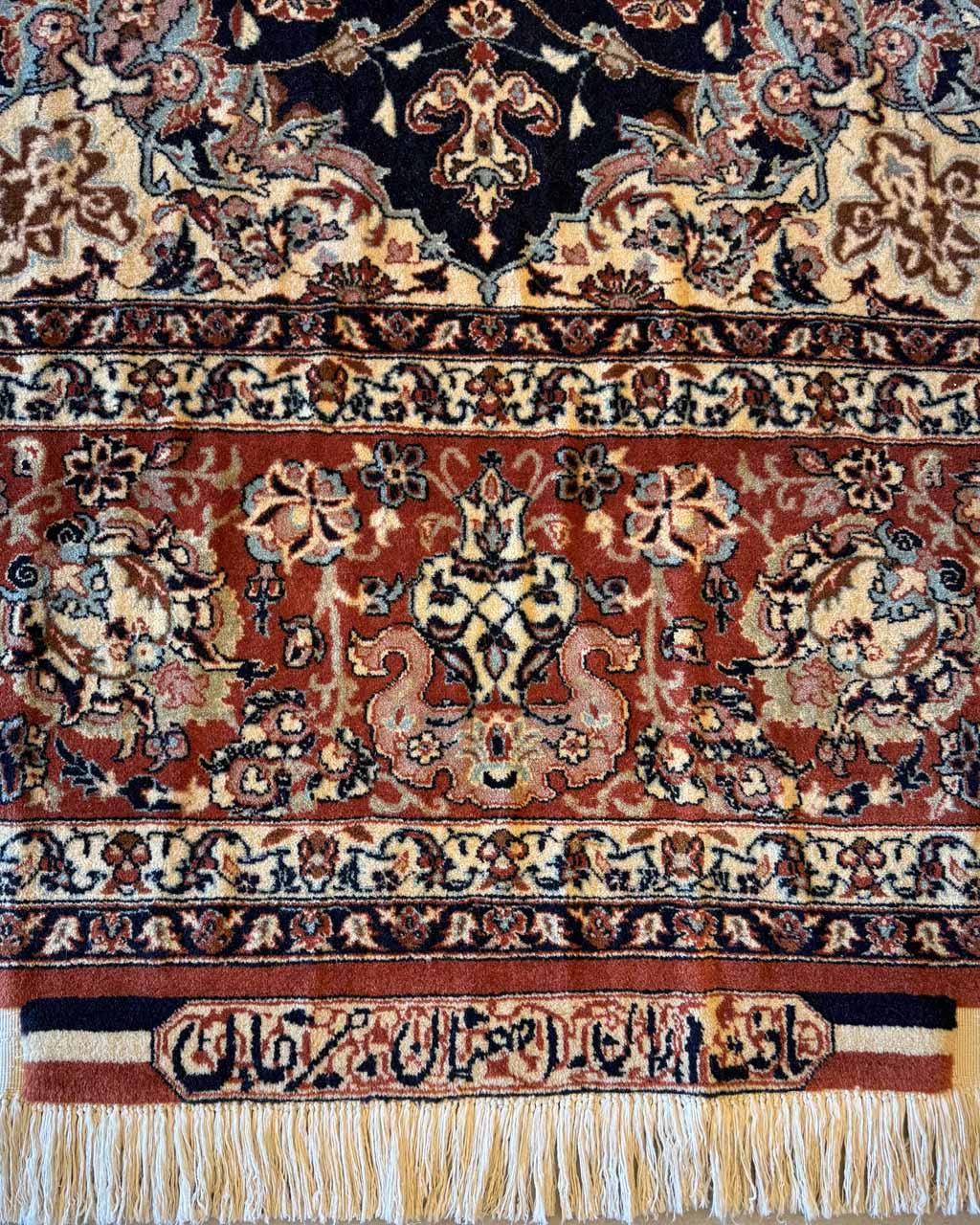 Tapete Persa Isfahan Assinado -  3,50 × 2,48 m