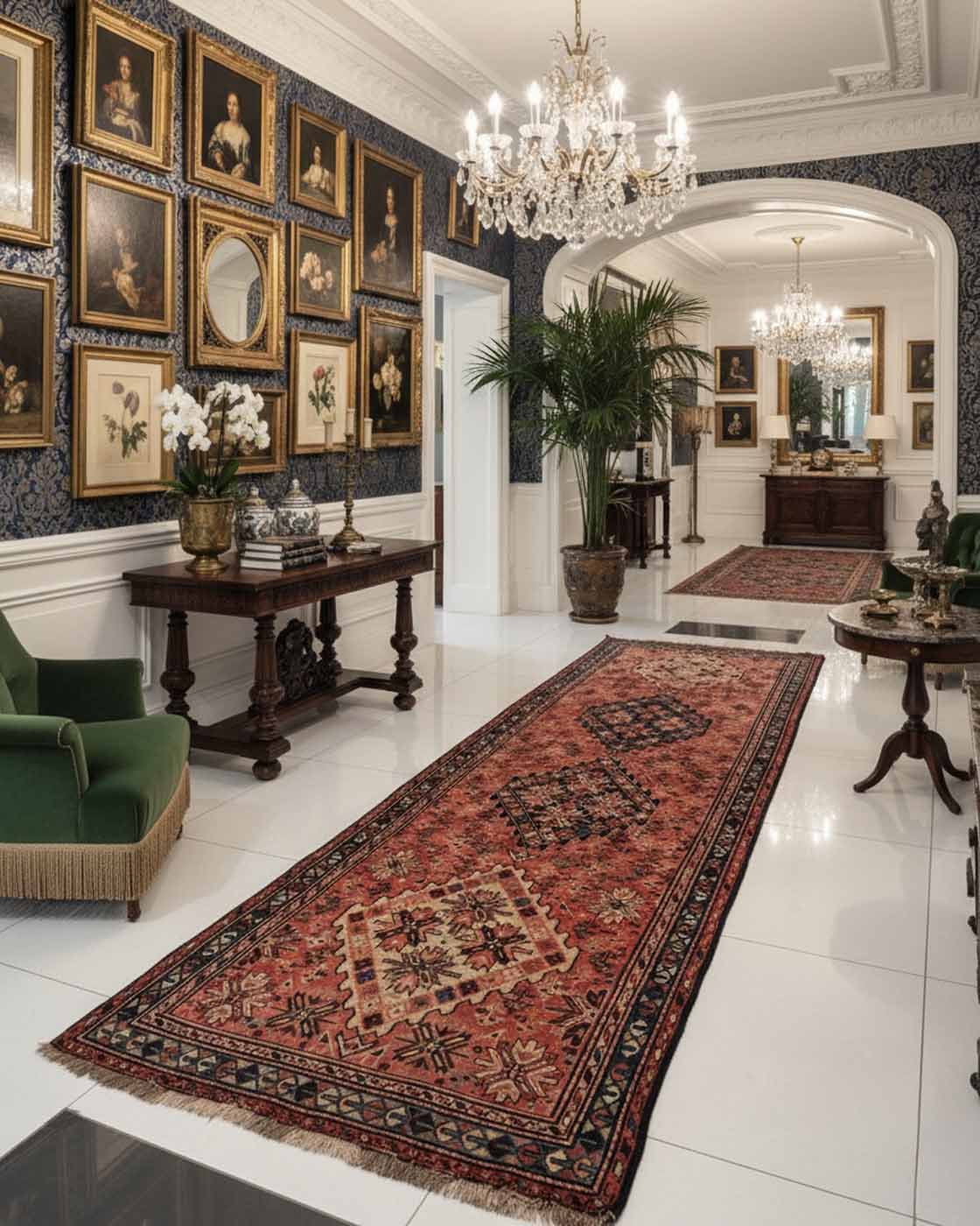 Galeria Caucasiana Kuba Shirvan - 3,30 × 1,24 m