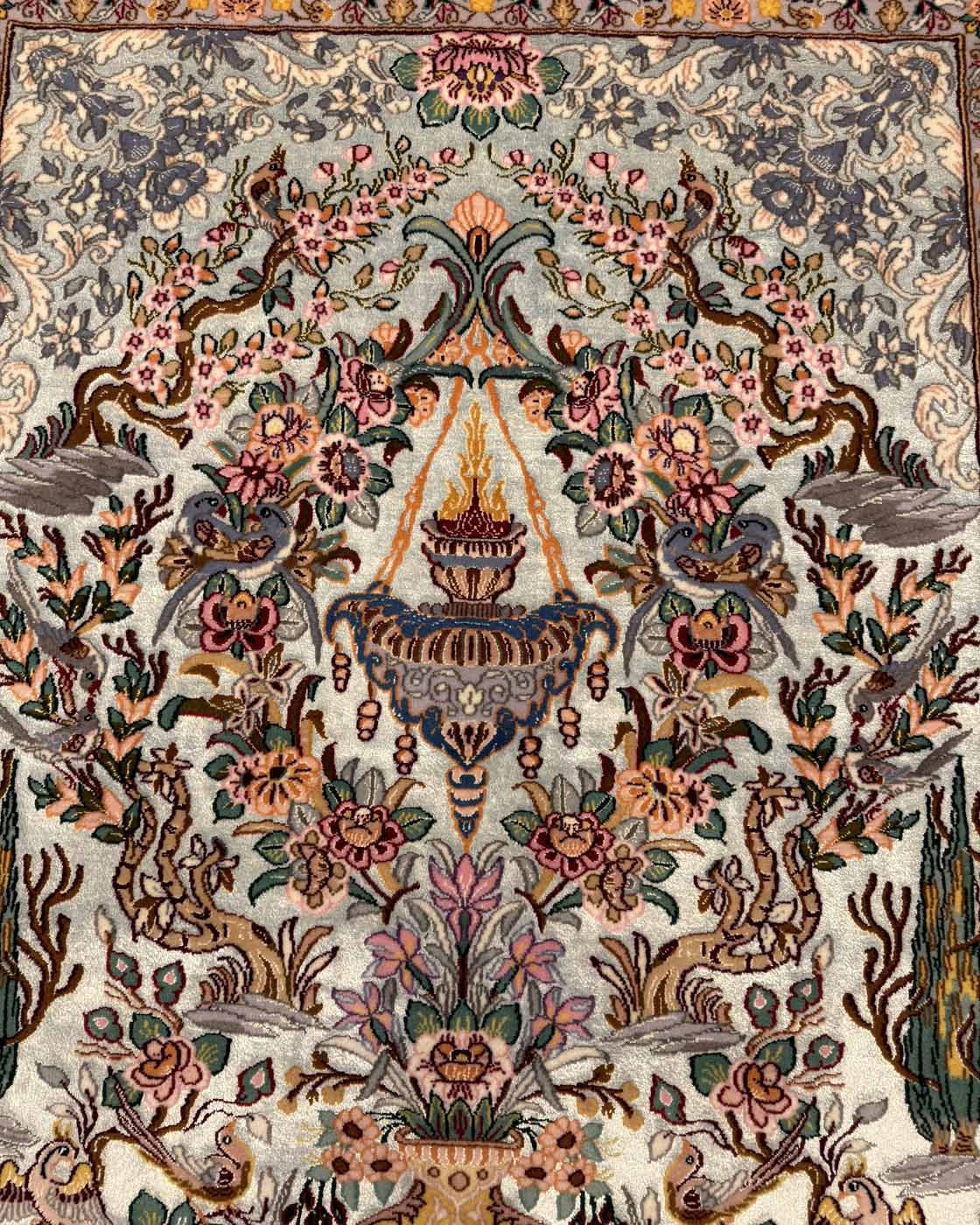 Tapete Persa Isfahan Assinado 160×110cm