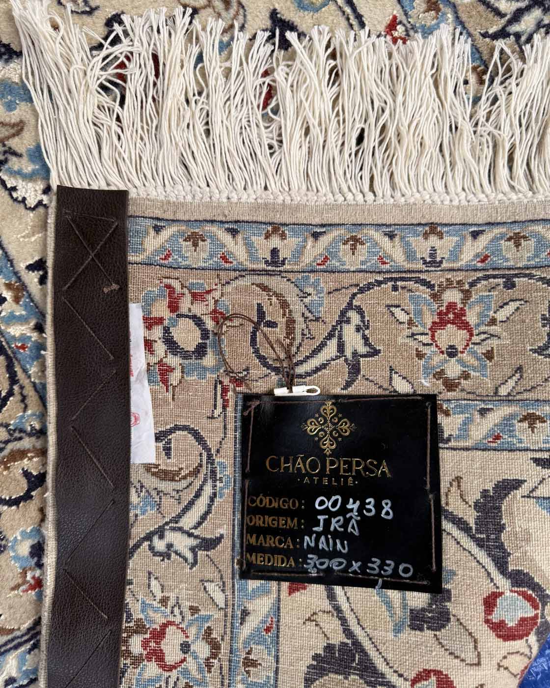 Tapete Persa Nain Habibian Assinado 300×330cm