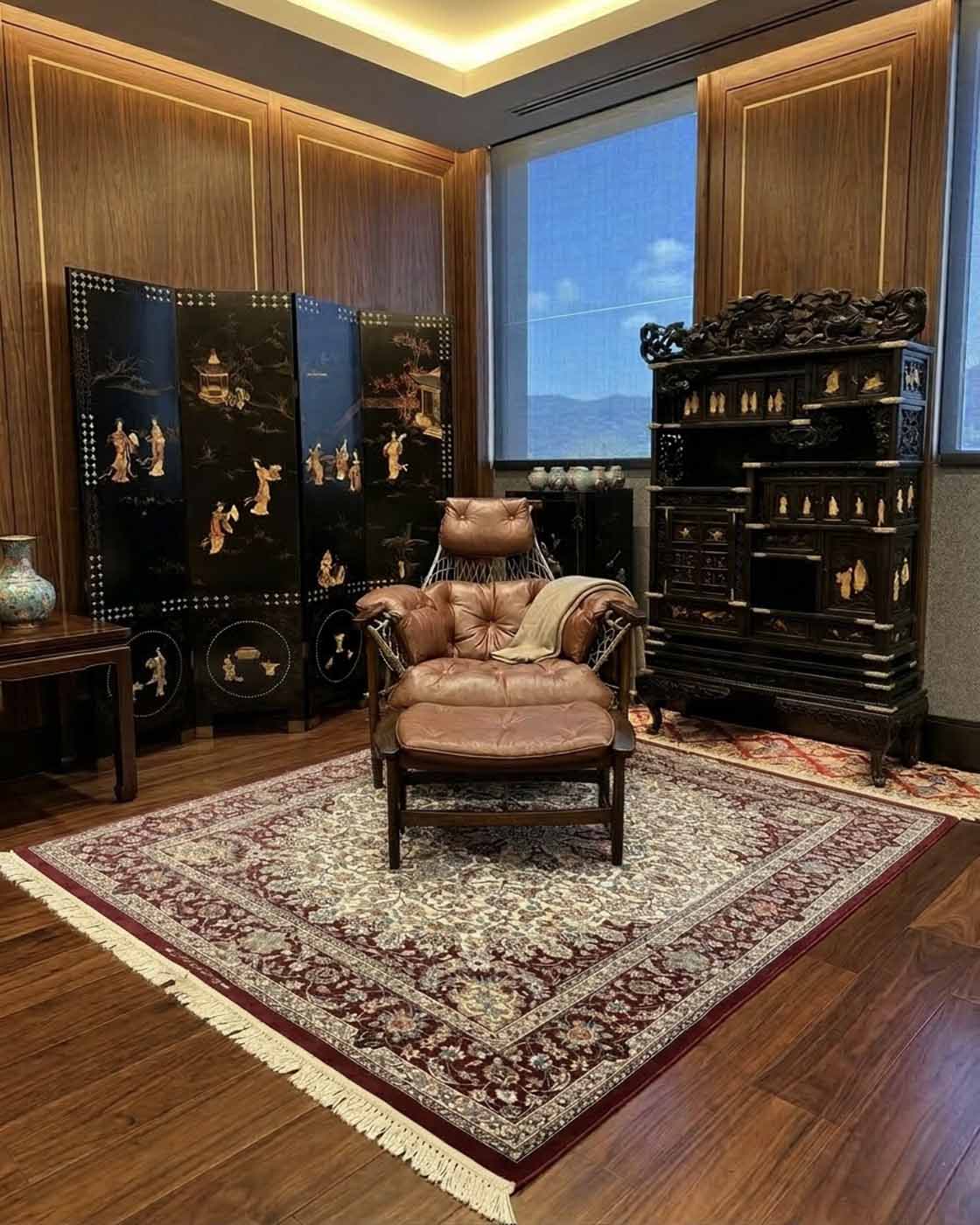 Tapete Persa Isfahan Assinado - 3,10×2,10m