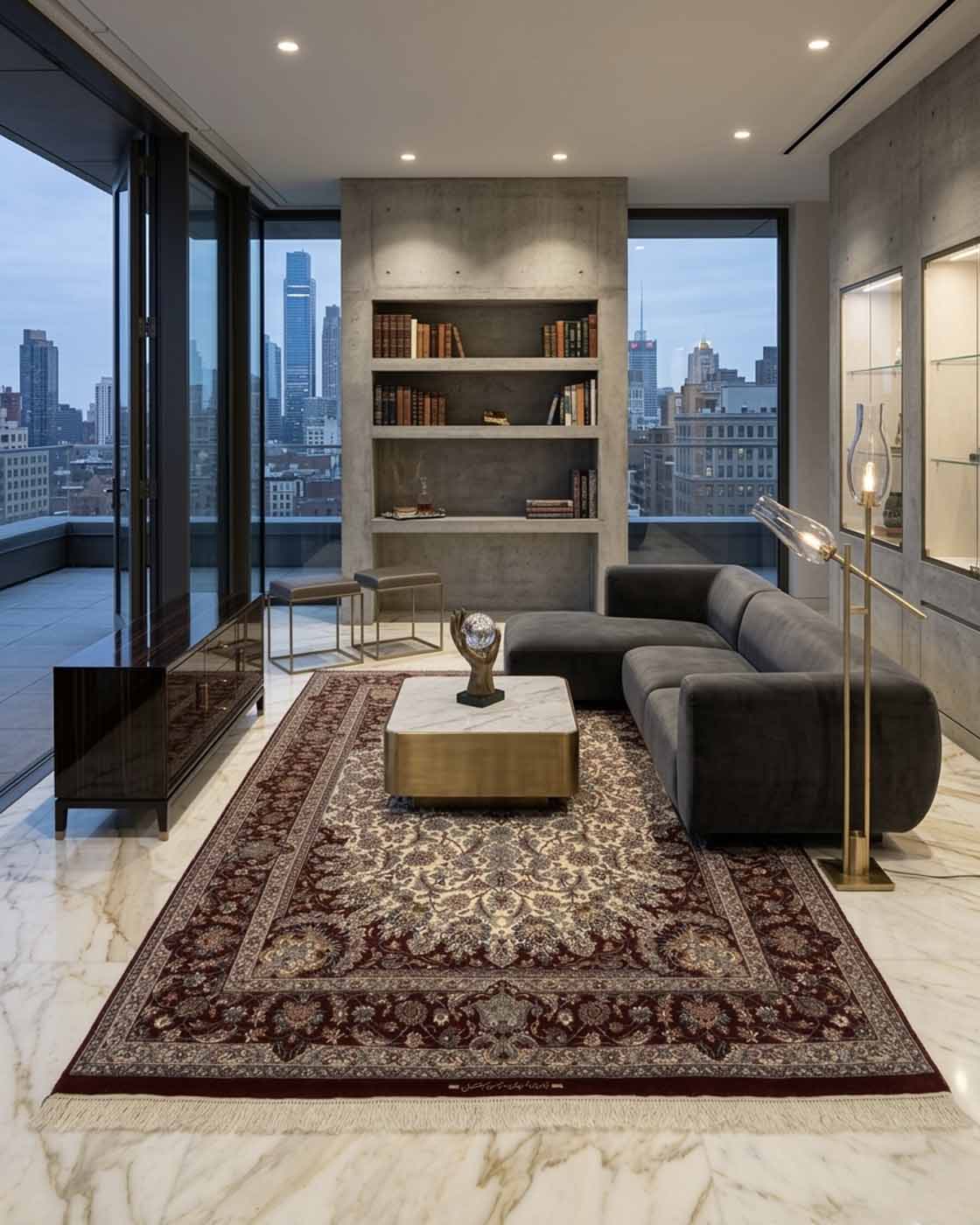 Tapete Persa Isfahan Assinado - 3,10×2,10m