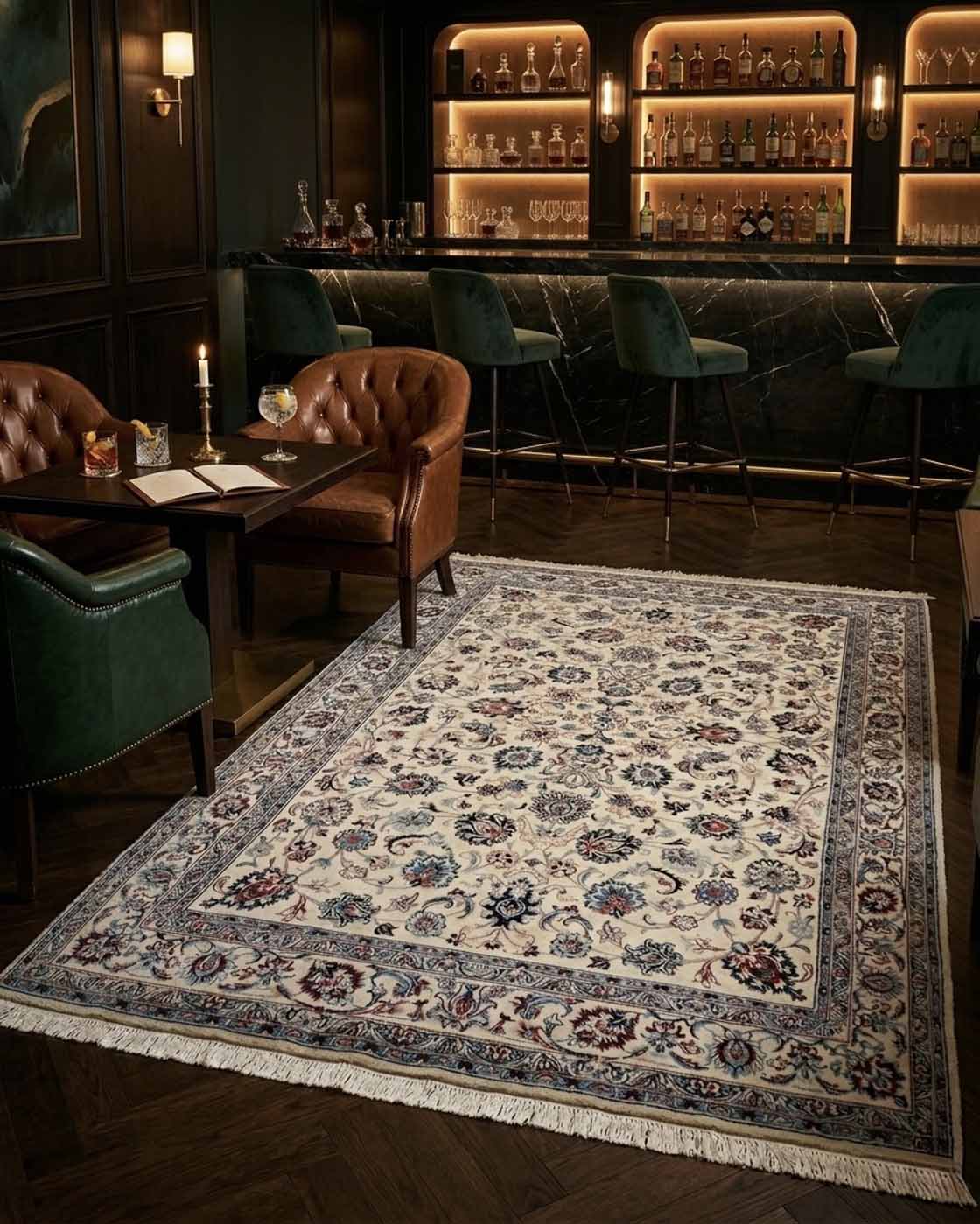 Tapete Persa Kashimar 3,50×2,40m